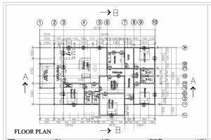 Portfolio for 2D architectural drawing